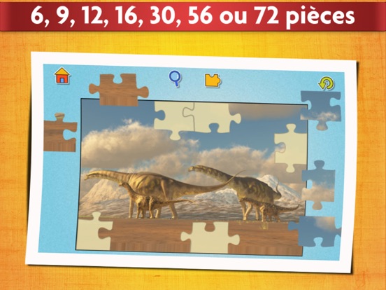 Screenshot #5 pour Jeu de Dinosaures - Puzzle