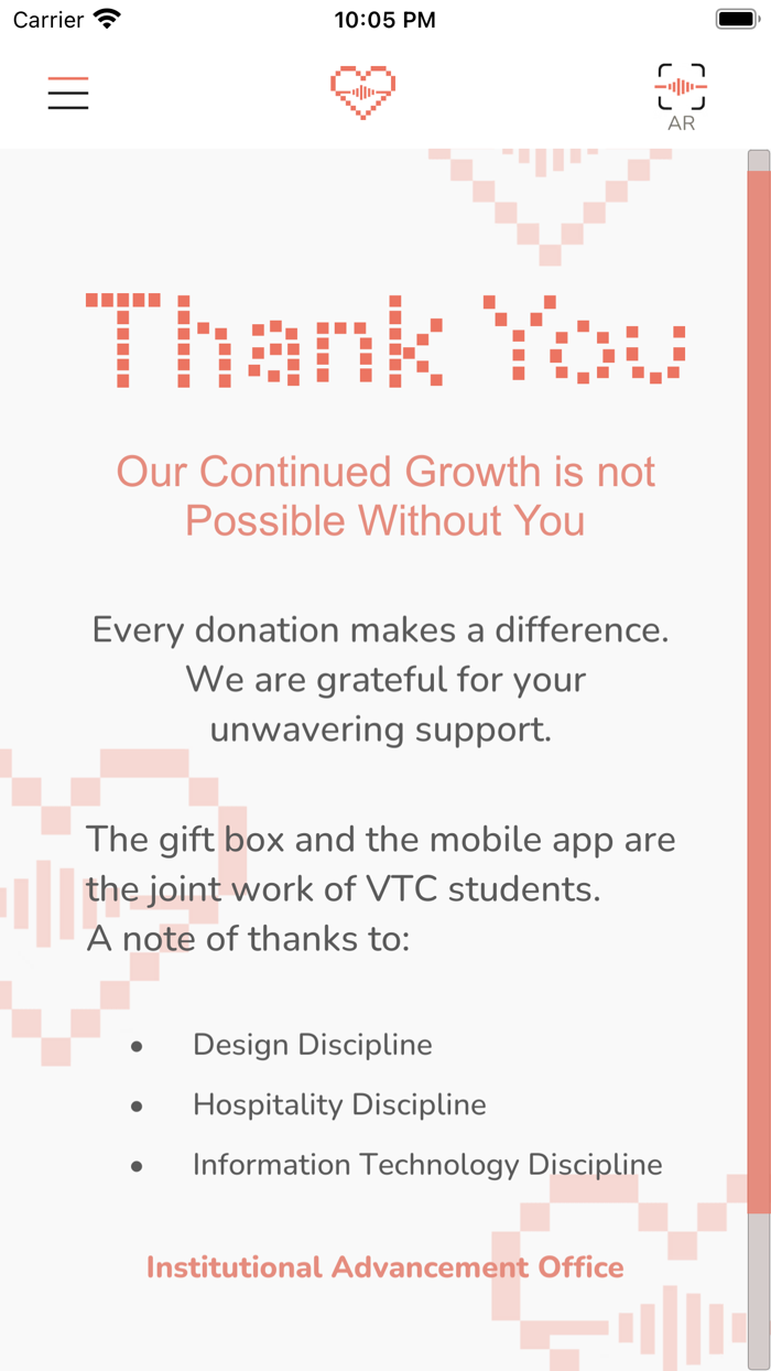 VTC Thank You Chocolate