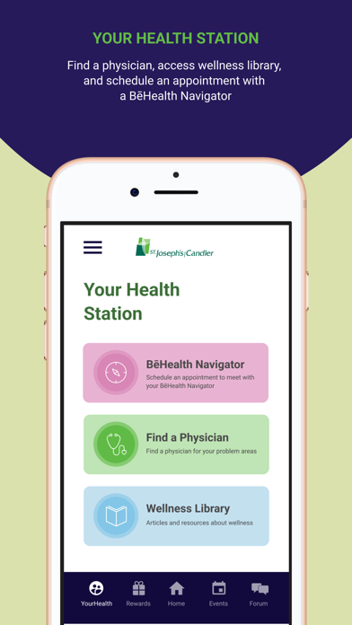 Bē Health St. Joseph's/Candler Screenshot