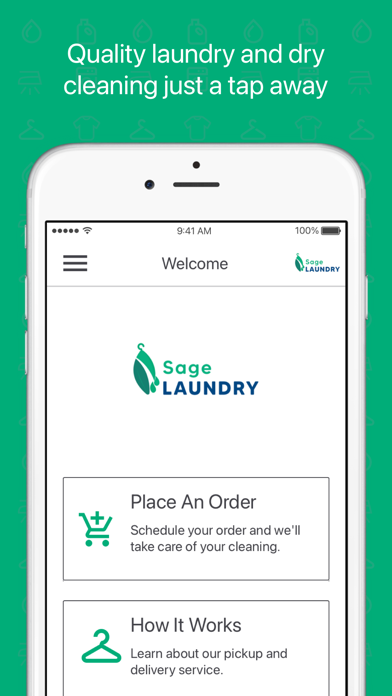 Sage Laundry Screenshot