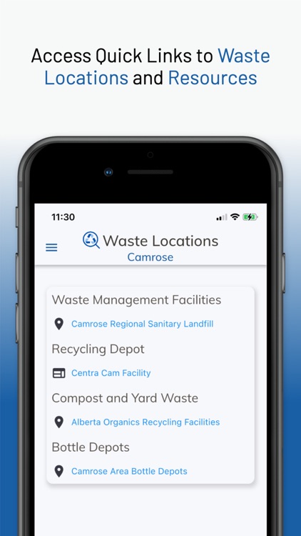 WasteSort Camrose screenshot-4