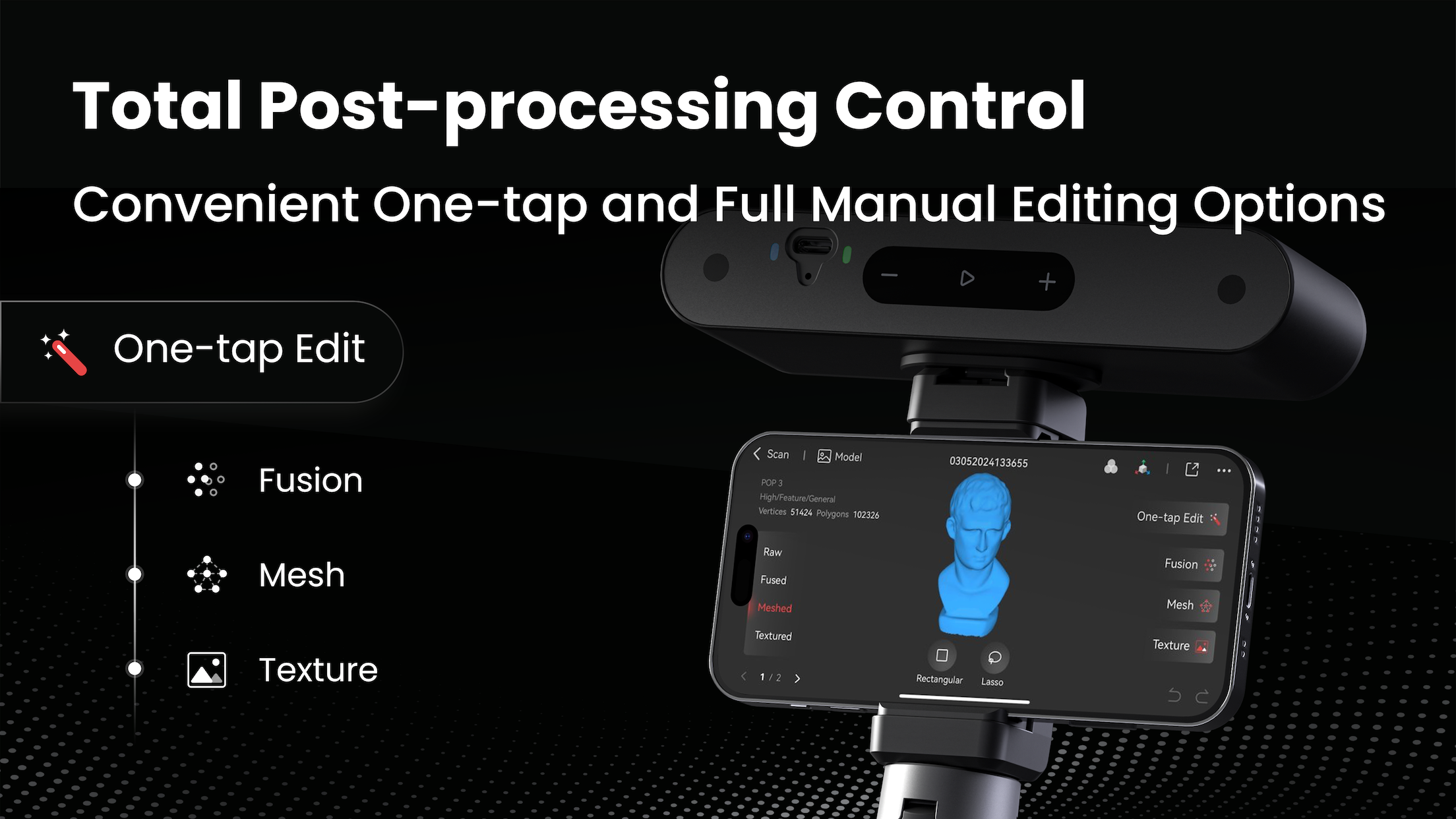 Revo Scan-3D scanner app
