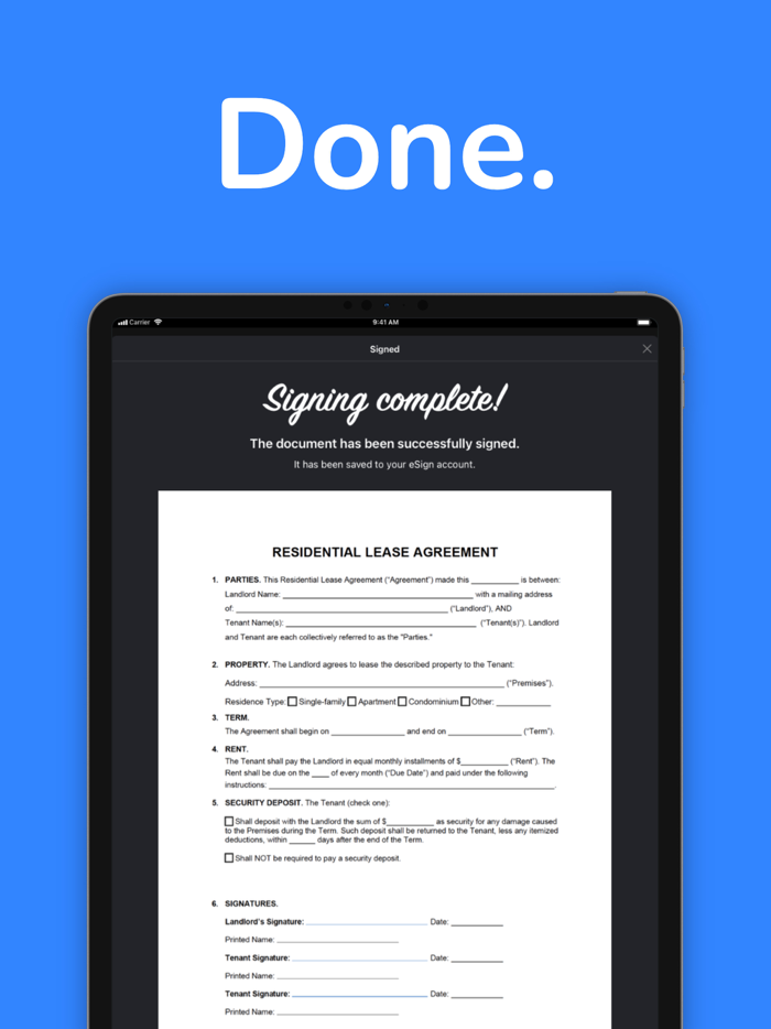 eSign App