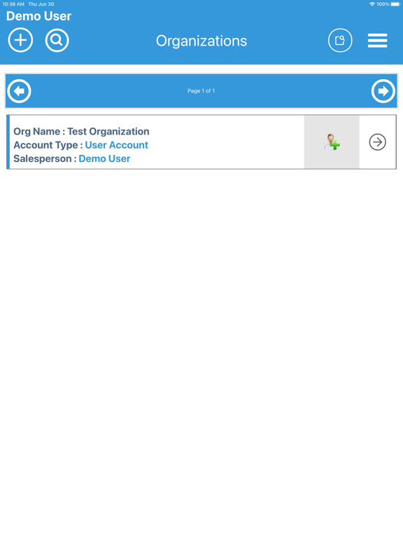 Screenshot #5 pour Mobile CRM