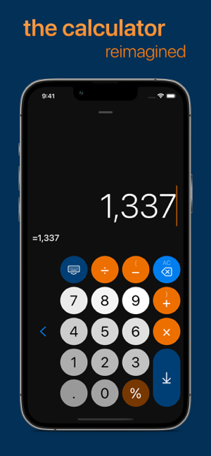 next.calc: a modern calculator Screenshot