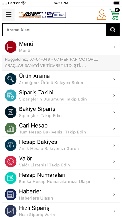 Kmq Otomotiv Screenshot