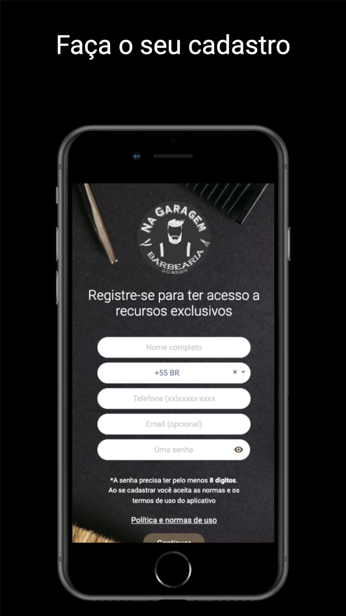 Na Garagem Barbearia