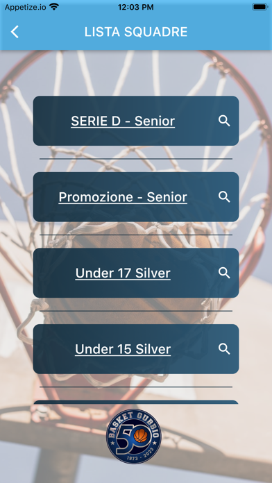 Basket Gubbio Screenshot