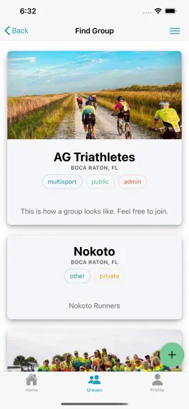Game screenshot Athlete Groups apk