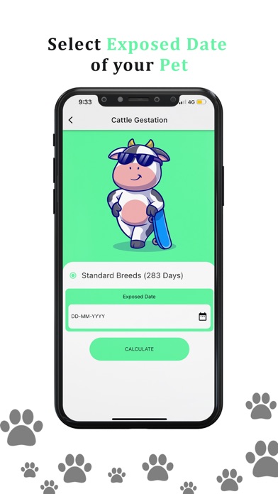 Animal Pregnancy Calculator Screenshot