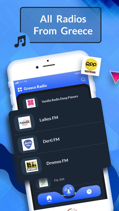 Live Greece Radio Stations Screenshot