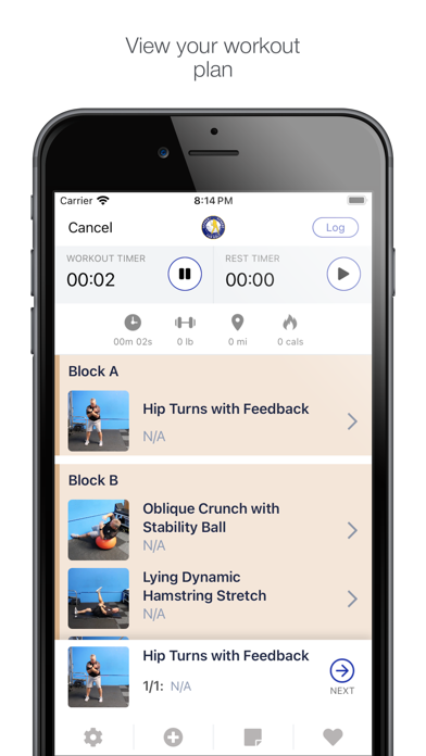 Hansen Fitness For Golf Screenshot