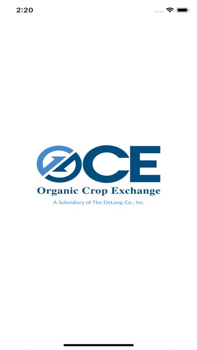 Organic Crop Exchange Screenshot