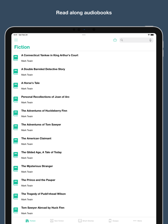 Screenshot #4 pour Mark Twain's works and quotes