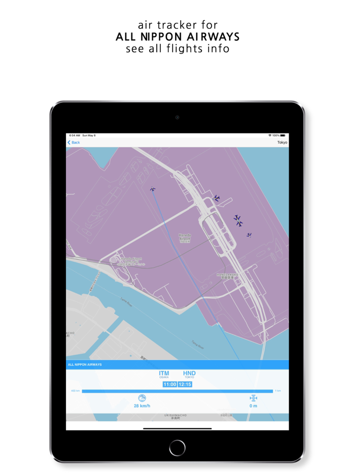 Tracker For All Nippon Airways