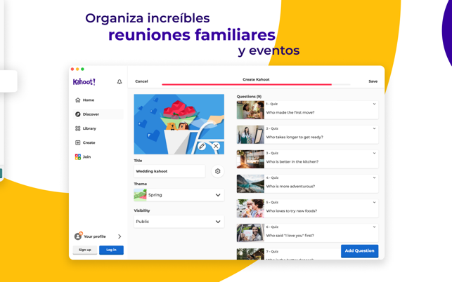 Kahoot! - Juega y crea quizzes Screenshot