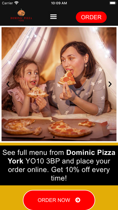 Dominic Pizza - York Screenshot