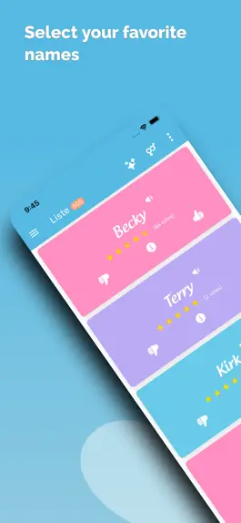 Game screenshot Baby Name Together mod apk