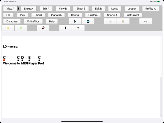 Screenshot #4 pour MIDI Player Pro