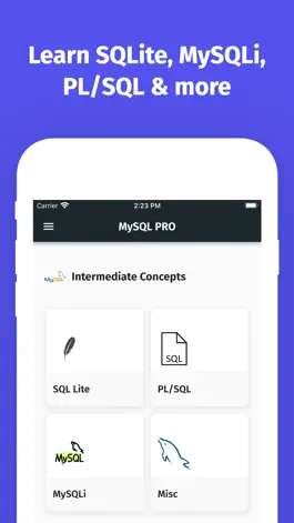 Game screenshot Learn MySQL Database Offline apk