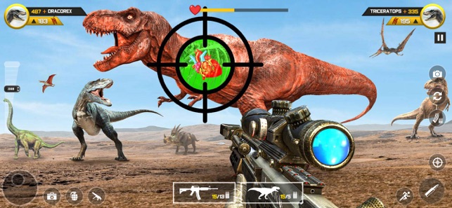 Dinosaur Game: Gun Shooting 3D, Apps