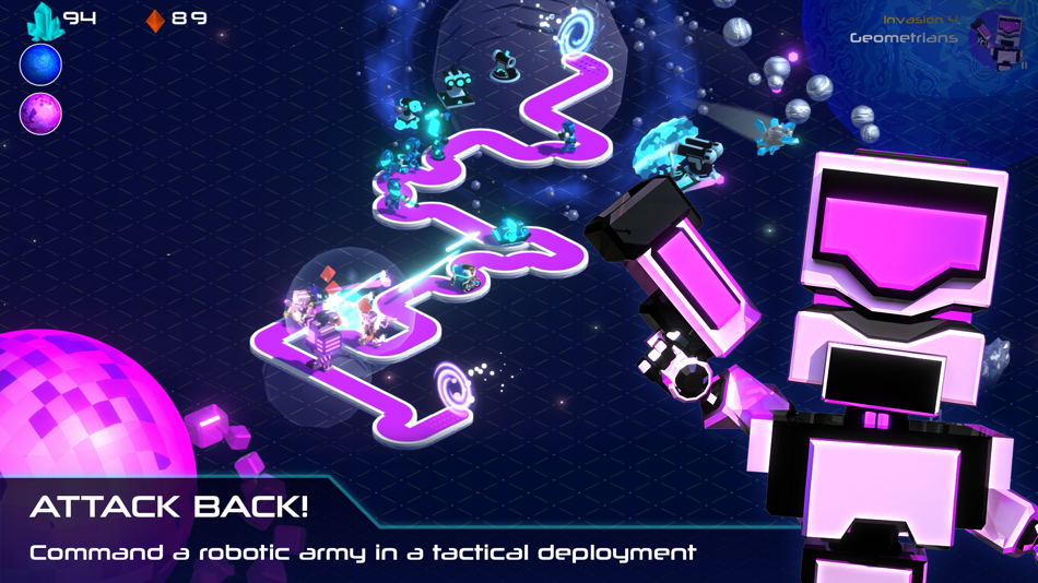 #3. Cosmic Robots (iOS) 由: Aniode