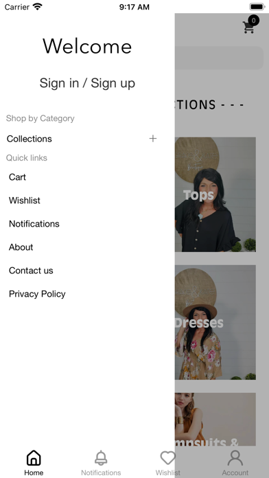 Grace & Kate Boutique Screenshot