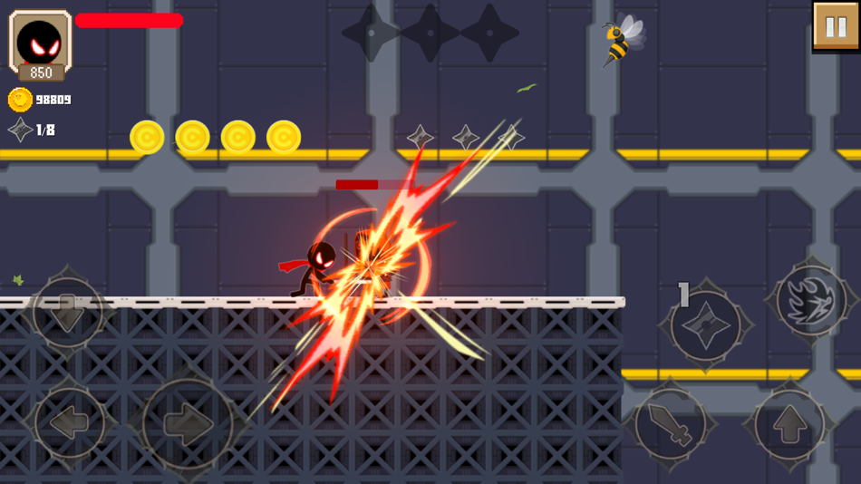 Stickman Ninja Legend Battle - 1.0 - (iOS)