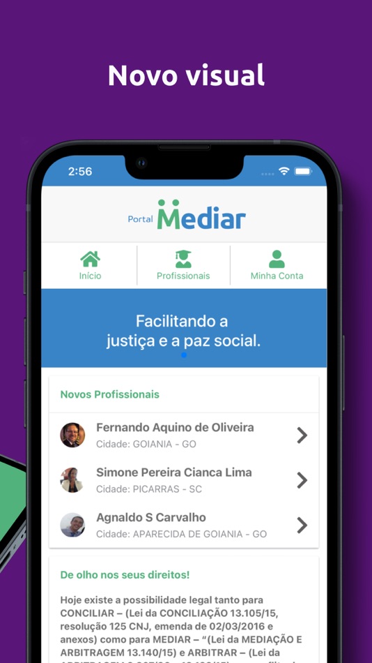 #2. Portal Mediar (iOS) Podle: a2o Sistemas