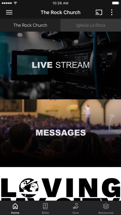 Rock Church Official App Screenshot