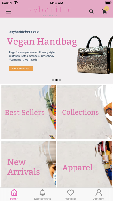 Sybaritic Boutique Screenshot
