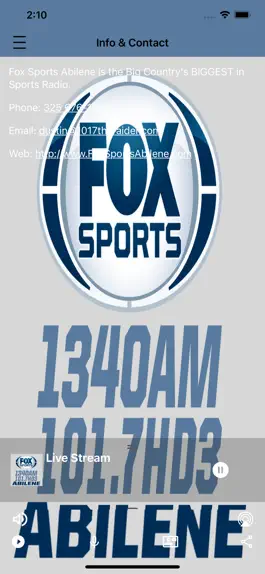 Game screenshot Fox Sports Abilene hack