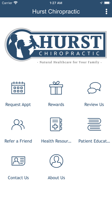 Hurst Chiropractic Screenshot