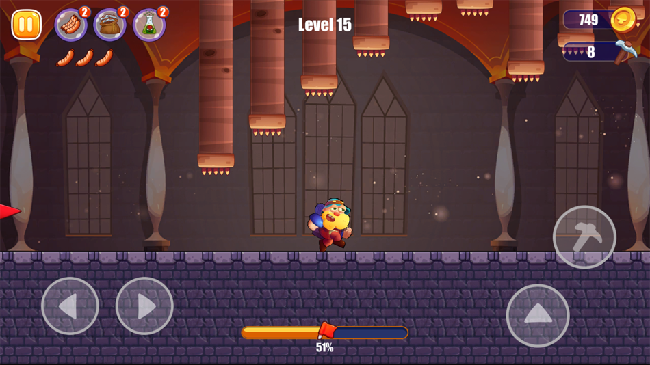 #6. Miner Adventure : Super Run (iOS) By: Gioi Pham