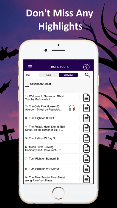 Screenshot #3 pour Ghosts of Savannah Tour Guide