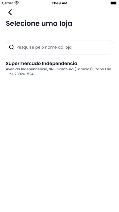 Supermercado Independencia Screenshot