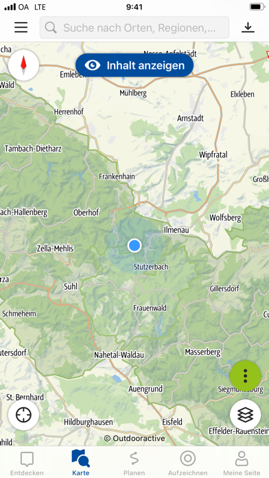 THÜRINGER WALD Screenshot