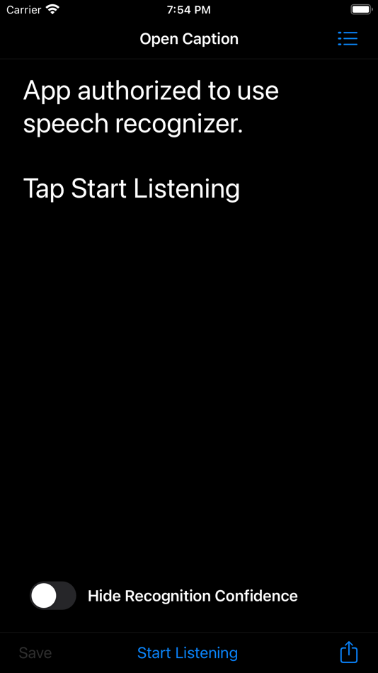 #1. Open Caption (iOS) 由: JOHN BURKE
