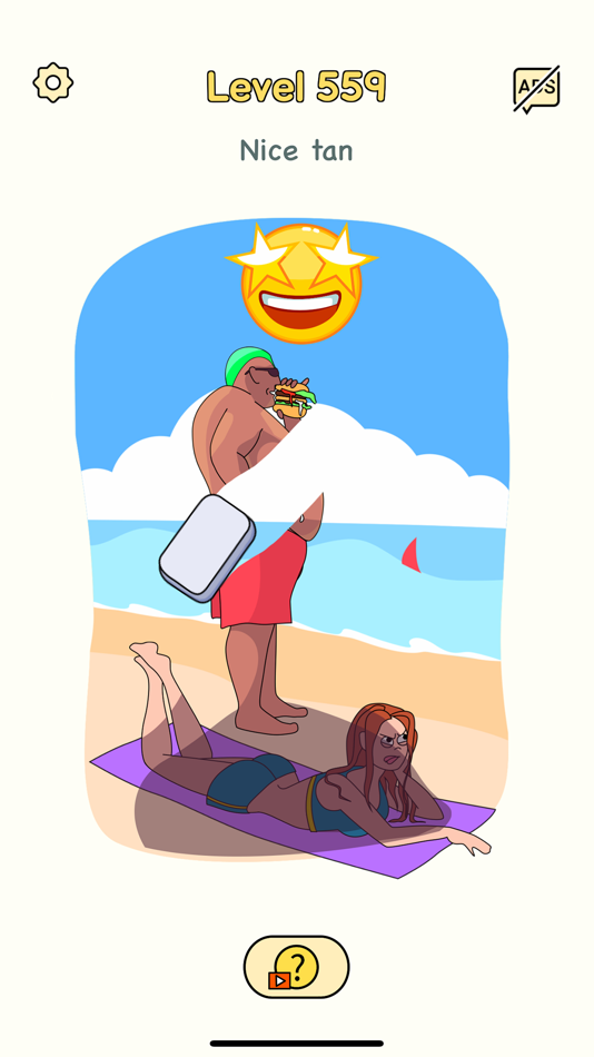 #3. Brain DOP・Erase One Part Games (iOS) By: Ilya Morozov