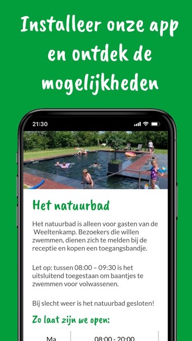 Camping De Weeltenkamp Screenshot