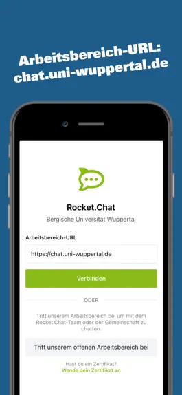 Game screenshot Rocket.Chat BUW apk