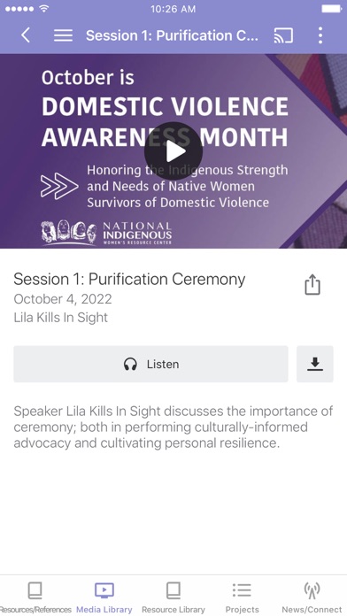 NIWRC Advocate! Screenshot