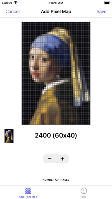 Screenshot #1 pour Pixel Map