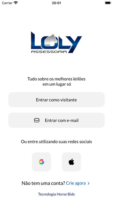 Loly Assessoria Leilões Screenshot