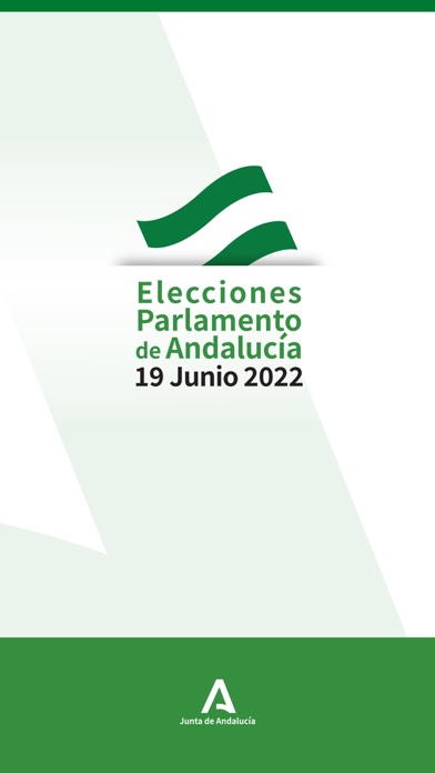 19J Elecciones Andalucía 2022 Screenshot