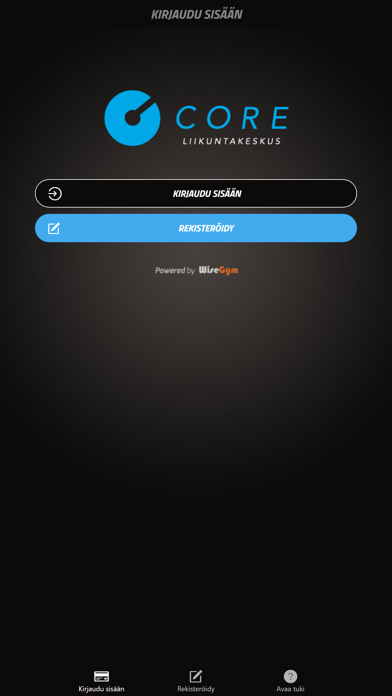 Liikuntakeskus Core Screenshot