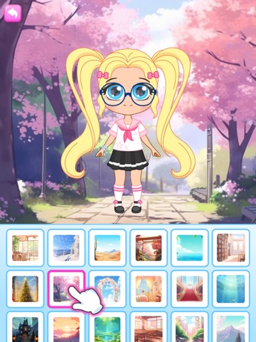 ちび Chibi 人形 女の子 ゲーム チビ きせかえゲームのおすすめ画像5