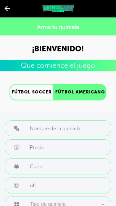 QuinielApp Screenshot