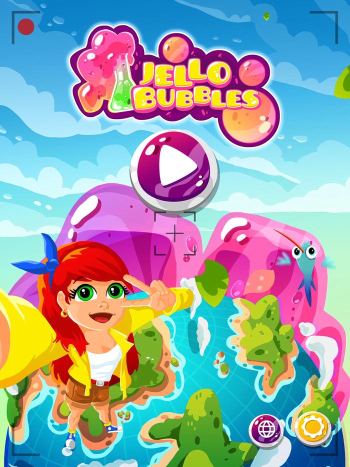 Jello Bubbles Pop Color Balls