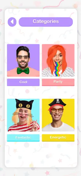 Game screenshot Face Stickers Selfie Camera apk